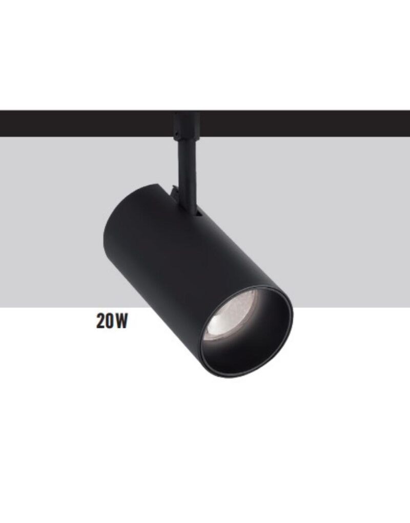 STANDARD SPOT LIGHT 20W 3000K 36° ΓΙΑ ΜΑΓΝΗΤΙΚΗ ΡΑΓΑ 48V ΛΕΥΚΟ UNIVERSE UNIVERSE – 2-U014656