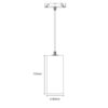 STANDARD SUSPENSION LIGHT 20W 3000K 36° ΓΙΑ ΜΑΓΝΗΤΙΚΗ ΡΑΓΑ 48V ΜΑΥΡΟ UNIVERSE UNIVERSE – 2-U014700