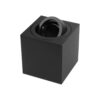 ΣΠΟΤ ΟΡΟΦΗΣ ΚΙΝΗΤΟ 80X80mm Η84mm 1xMR16/GU10 MAX50W 1ΦΑΣΙΚΟ ΑΛΟΥΜΙΝΙΟΥ ΜΑΥΡΟ UNIVERSE – 2-U014946