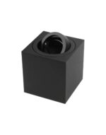 ΣΠΟΤ ΟΡΟΦΗΣ ΚΙΝΗΤΟ 80X80mm Η84mm 1xMR16/GU10 MAX50W 1ΦΑΣΙΚΟ ΑΛΟΥΜΙΝΙΟΥ ΜΑΥΡΟ UNIVERSE – 2-U014946