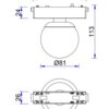 SLIM SOFT LIGHT 5W 3000K 300° ΓΙΑ ΜΑΓΝΗΤΙΚΗ ΡΑΓΑ 48V SLIM ΜΑΥΡΟ UNIVERSE UNIVERSE – 2-U014984