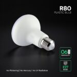 LED Λάμπα E27 R80 Σποτ 11W V-TAC Cree Chip 1055lm Ψυχρό Λευκό 6500K 6yrs Wty – 211376