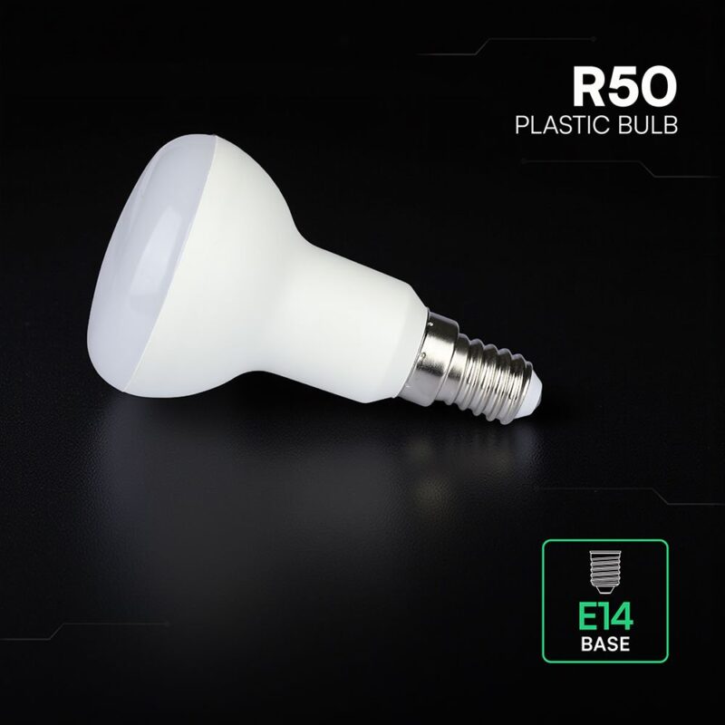 LED Λάμπα E14 R50 4.8W V-TAC Cree Chip 470lm Ψυχρό Λευκό 6500K 6yrs Wty – 211406