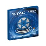 LED Ταινία 12W V-TAC Cree Chip Dimmable 24V 1440m/m CRI>90 Ψυχρό Λευκό 6500K 6yrs Wty 10 Μέτρα – 2125986