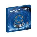 LED Ταινία 12W V-TAC Cree Chip Dimmable 24V 950m/m CRI>90 Θερμό Λευκό 3000K 6yrs Wty 10 Μέτρα – 2126226