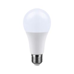 LED Λάμπα E27 A65 17W V-TAC CREE Chip 1710lm Θερμο Λευκό 3000K 6yrs Wty – 2144566