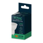 LED SPOT Λάμπα GU10 6W V-TAC 10° 445lm Θερμό Λευκό 3000K – 24021