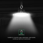 150W LED Καμπάνα UFO Μαύρη Cree Chip 20200lm Ψυχρό Λευκό 6500K IP65 6yrs Wty V-TAC – 240766