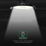 200W LED Καμπάνα UFO Μαύρη Cree Chip 6yrs Wty 27000lm Ψυχρό Λευκό 6500K V-TAC – 240786