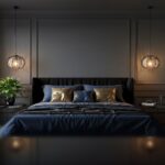 V-TAC – 24116 Κρεμαστό Φωτιστικό 1x E27 με Πλέγμα Φ400 Μαύρο Ματ