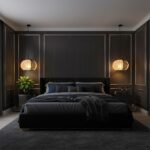 V-TAC – 24117 Κρεμαστό Φωτιστικό 1x E27 με Πλέγμα Φ400 Μαύρο Ματ & Μπεζ