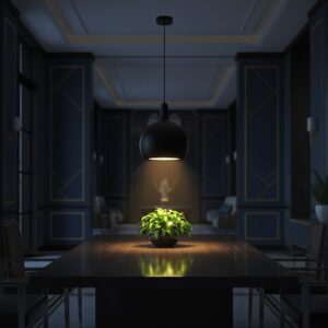 V-TAC – 24126 Κρεμαστό Φωτιστικό Σποτ Καμπάνα 1xE27 Φ280 Μαύρο