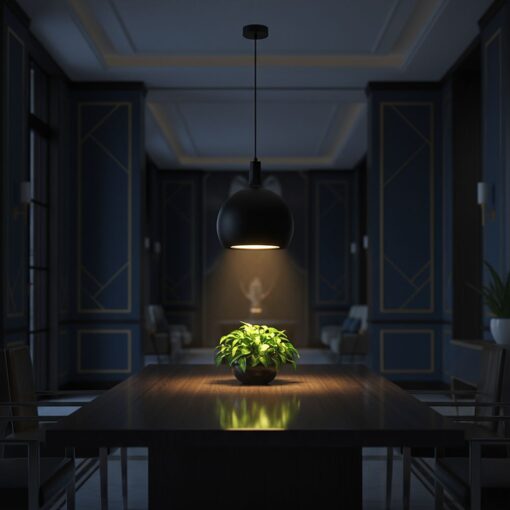 V-TAC – 24126 Κρεμαστό Φωτιστικό Σποτ Καμπάνα 1xE27 Φ280 Μαύρο