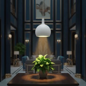 V-TAC – 24127 Κρεμαστό Φωτιστικό Καμπάνα 1xE27 Φ280 Λευκό