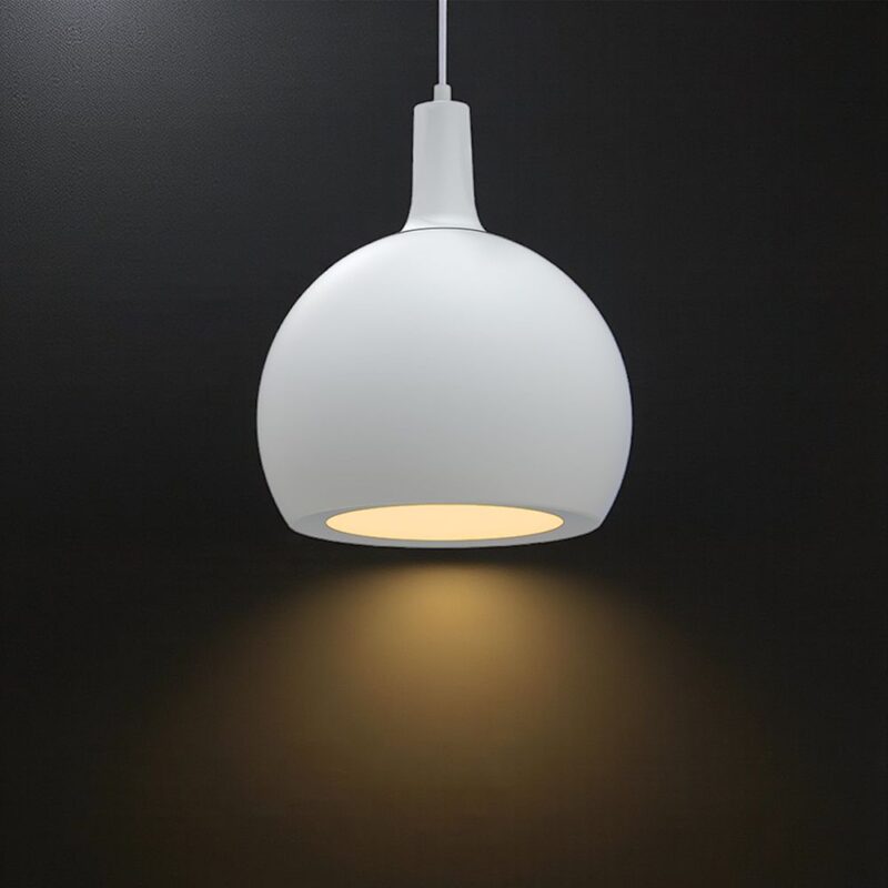 V-TAC – 24127 Κρεμαστό Φωτιστικό Καμπάνα 1xE27 Φ280 Λευκό