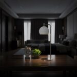 V-TAC – 24130 Επιτραπέζιο Φωτιστικό LED 10W 1200lm Θερμό 3000K Νίκελ Ματ & Λευκό
