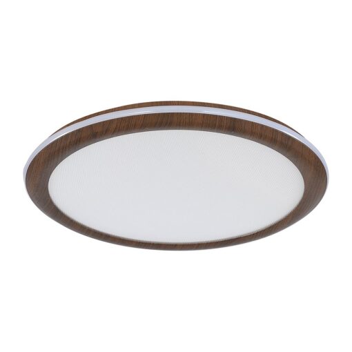 36W LED Decorative Φωτιστικό Οροφής Φ410 CCT Dimmable 2800lm Απόχρωση Ξύλου με RF Χειριστήριο V-TAC – 24140