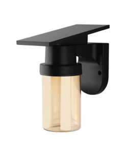 Ηλιακό Φωτιστικό Τοίχου 0.9W LED CCT Μαύρο  IP54 με Τηλεχειριστήριο V-TAC – 24153