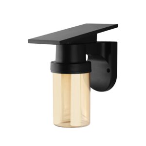 Ηλιακό Φωτιστικό Τοίχου 0.9W LED CCT Μαύρο  IP54 με Τηλεχειριστήριο V-TAC – 24153