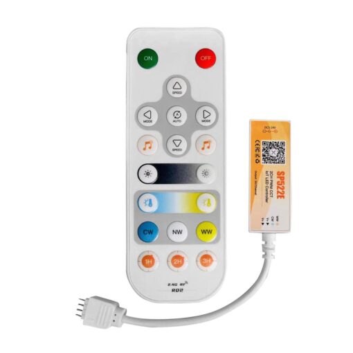 SMART Wi-Fi Controller Για Ταινία LED CCT Cree Chip 12/24V 72W/144W V-TAC - 24173