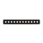 LIKA FI SLIM 20W 3000K BK IDEAL LUX – 1-ID305837