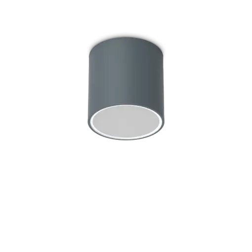 TECHO PL1 ROUND D15 ANTRACITE IDEAL LUX – 1-ID318103