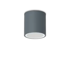 TECHO PL1 ROUND D09 ANTRACITE IDEAL LUX – 1-ID318110