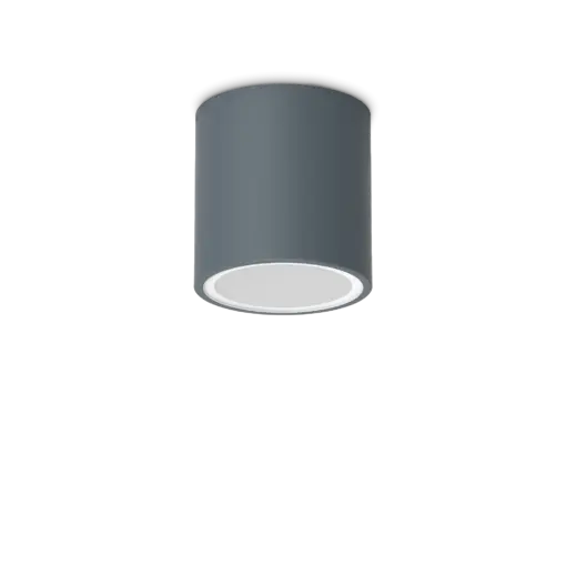 TECHO PL1 ROUND D09 ANTRACITE IDEAL LUX – 1-ID318110