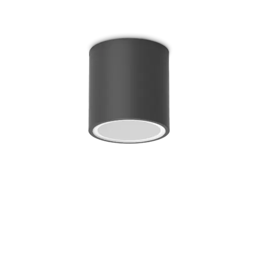 TECHO PL1 ROUND D09 NERO IDEAL LUX – 1-ID318141