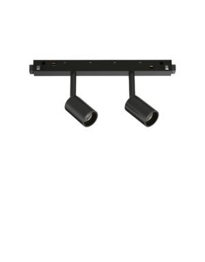 EGO TRACK DOUBLE 05W 4000K ON-OFF BK IDEAL LUX – 1-ID321714