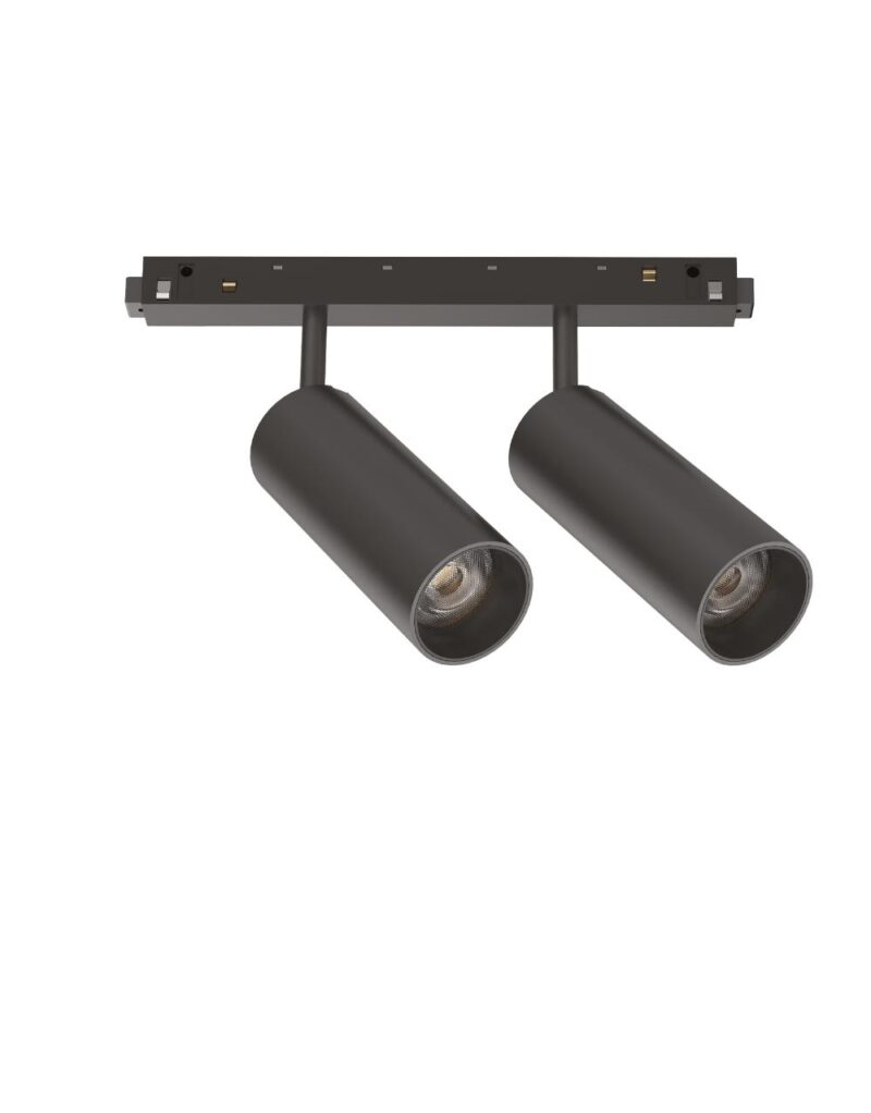EGO TRACK DOUBLE 24W 4000K ON-OFF BK IDEAL LUX – 1-ID321844