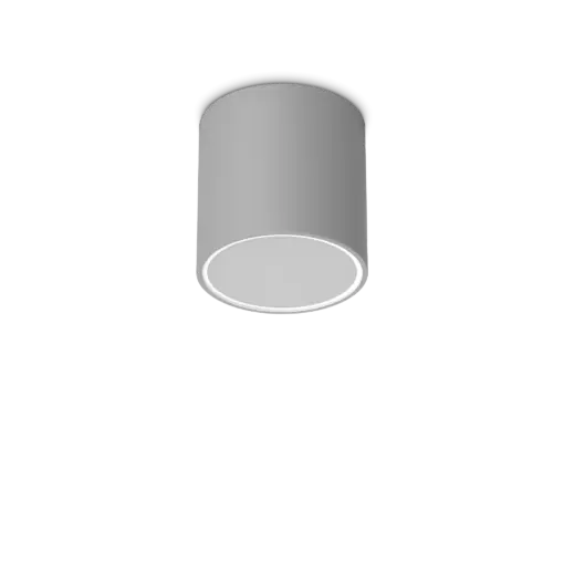 TECHO PL1 ROUND D15 GRIGIO IDEAL LUX – 1-ID342702