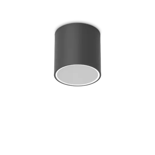 TECHO PL1 ROUND D15 NERO IDEAL LUX – 1-ID342719