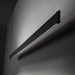 STEEL SLIM WIDE 1200 MM 3000K BK IDEAL LUX – 1-ID348384