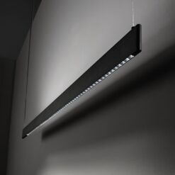 STEEL SLIM WIDE 1200 MM 3000K BK IDEAL LUX – 1-ID348384