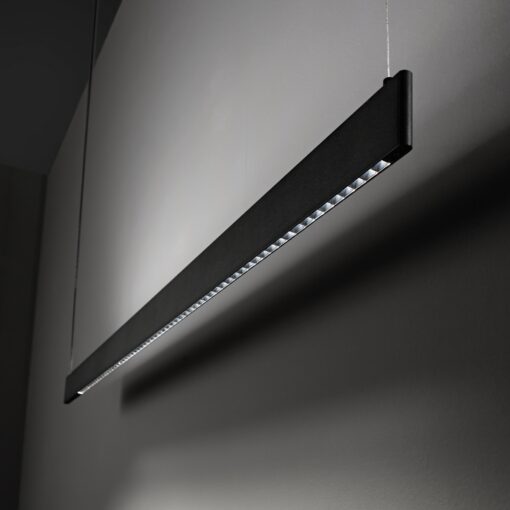 STEEL SLIM WIDE 1200 MM 3000K BK IDEAL LUX – 1-ID348384
