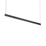 STEEL SLIM WIDE 1200 MM 3000K BK IDEAL LUX – 1-ID348384