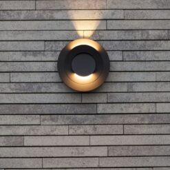 MOOV Wall Dark Grey 3000K (Warm White) Architectural Modern Diffuse Light LUTEC – 1-T5137701118