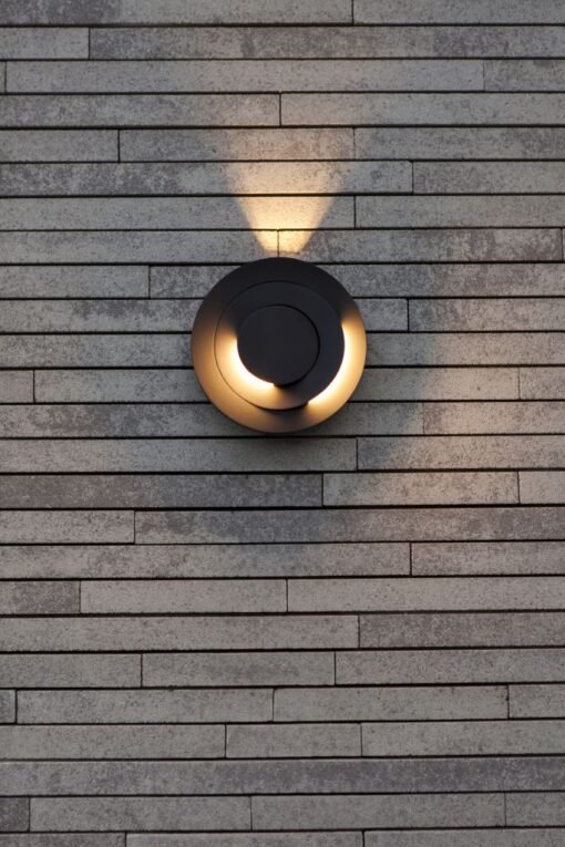 MOOV Wall Dark Grey 3000K (Warm White) Architectural Modern Diffuse Light LUTEC – 1-T5137701118