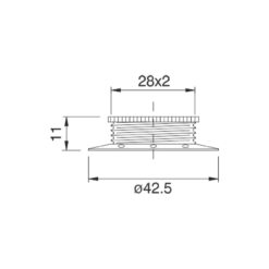 ΡΟΔΕΛΑ ΜΕΤ/Ε14/ΧΡΥΣΟ 1418 CUBALUX – 2-CL930174