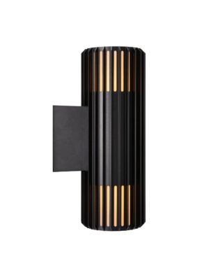 Aludra Double | Wall light | Seaside black -hs code 9405199090- NORDLUX – 1-NR2418121203