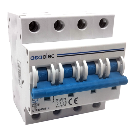 Αυτόματη Ασφάλεια 25A Τετραπολική ACA – DY02060351 (Αντιγραφή)