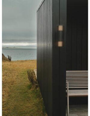 Aludra Double | Wall light | Seaside black -hs code 9405199090- NORDLUX – 1-NR2418121203