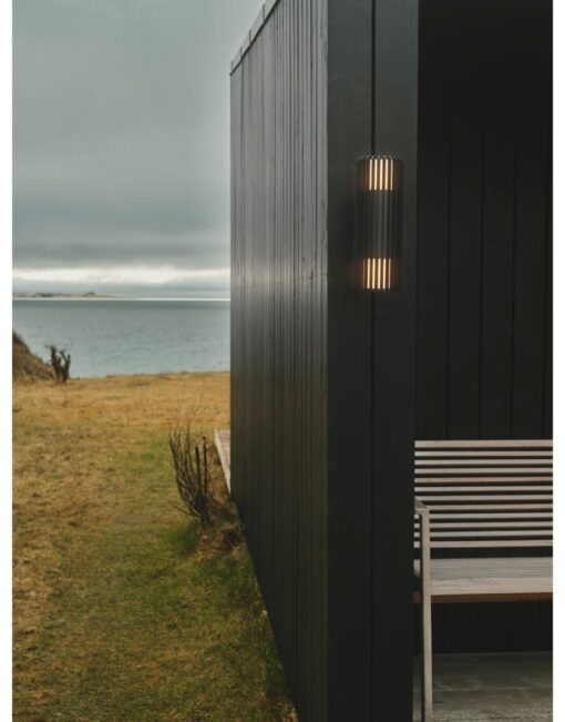 Aludra Double | Wall light | Seaside black -hs code 9405199090- NORDLUX – 1-NR2418121203