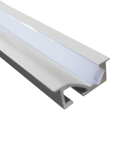 Προφίλ Αλουμινίου Χωνευτό για LED Ταινίες με Οπάλ Κάλυμμα 2m  ACA – P168U