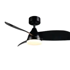 Ανεμιστήρας Οροφής Reality Helsinki R62732132 Μαύρο Ματ με LED Φως CCT 2500lm & Τηλεχειριστήριο
