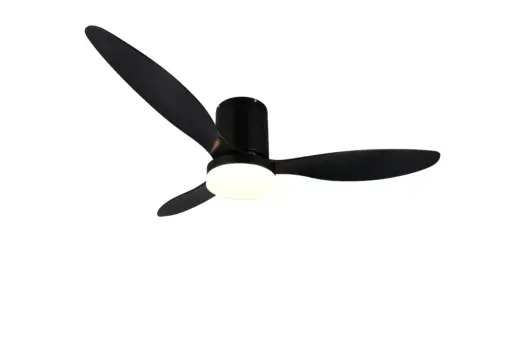 Ανεμιστήρας Οροφής Reality GöTEBORG R64202132 Μαύρο Ματ με LED Φως CCT 2500lm & Τηλεχειριστήριο