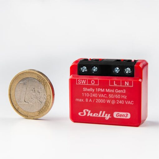 Shelly 1PM Mini Gen3 | Shelly 1PM Mini Gen3 – EAN 3800235261590