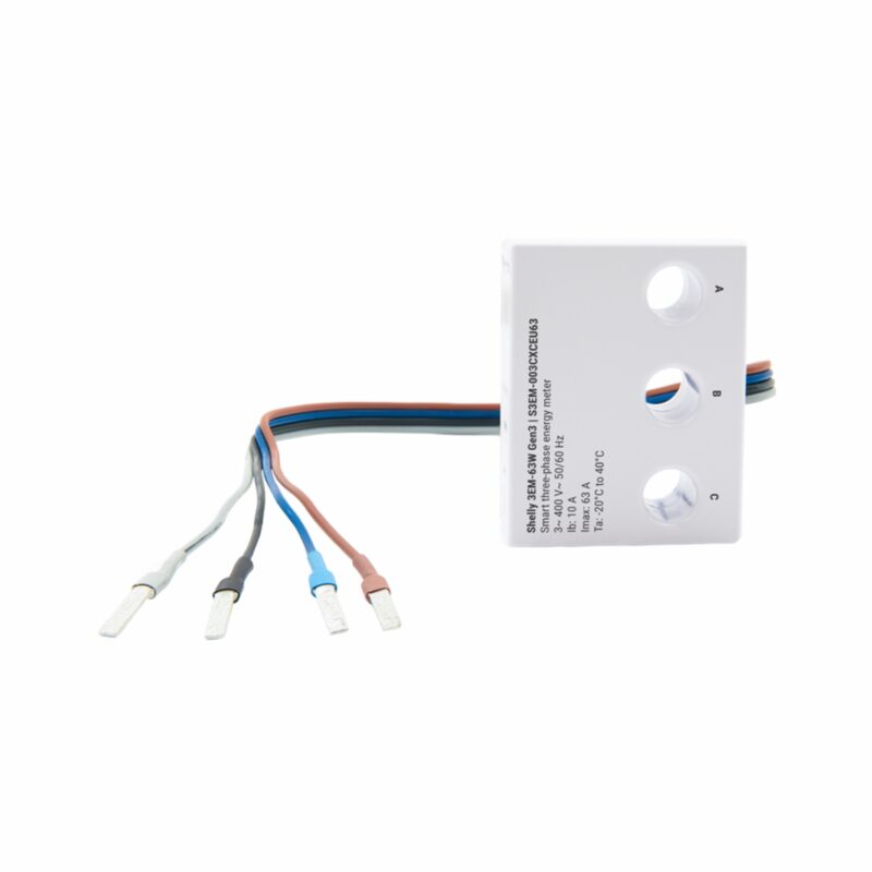 Shelly 3EM-63W Gen3 | Shelly 3EM-63W Gen3 – EAN 3800235261958