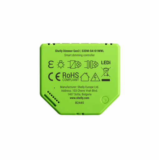 Shelly Dimmer Gen3 | Shelly Dimmer Gen3 – EAN 3800238070526
